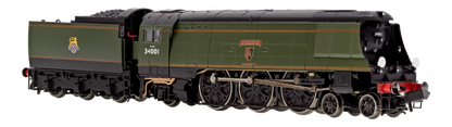 West Country ‘Exeter’ 34001 BR Green Early Crest