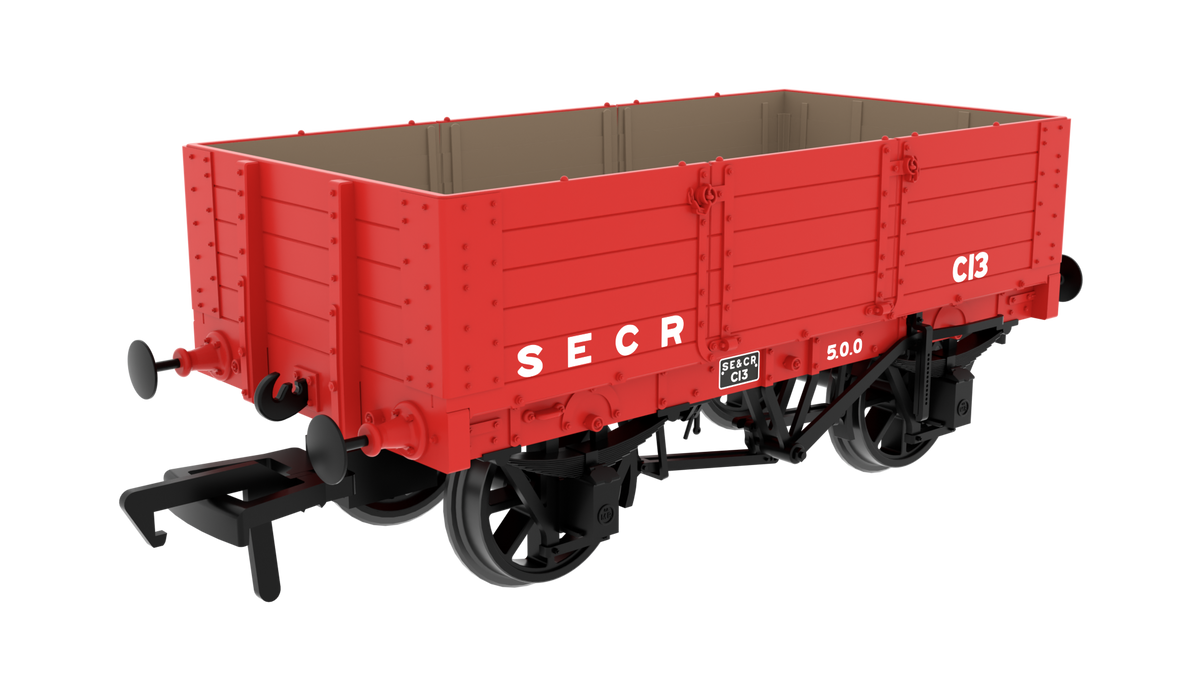 845016 MR D299 5-Plank Open - SECR Red Oxide No.C13