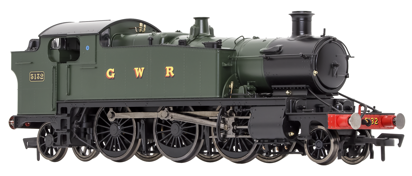 Large Prairie 5132 GWR Green GWR Steam Locomotive