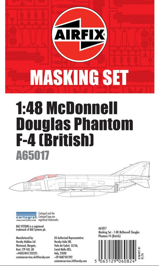 Masking Set - McDonnell Douglas Phantom F-4 (British)