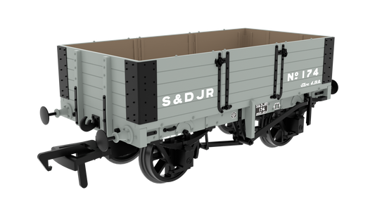 845007 MR D299 5-Plank Open - S&DJR Grey No.174
