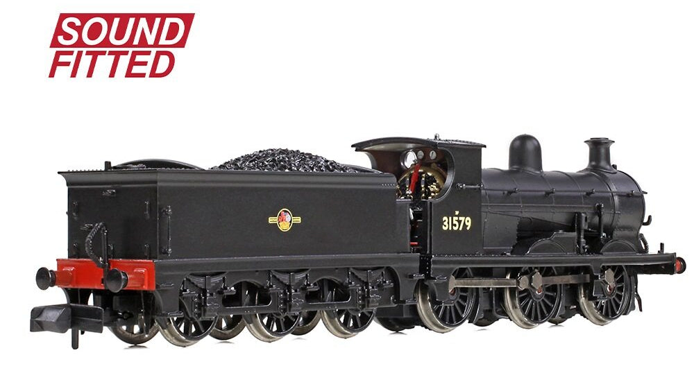 SE&CR C Class 31579 BR Black (Late Crest) Steam Locomotive - DCC Sound