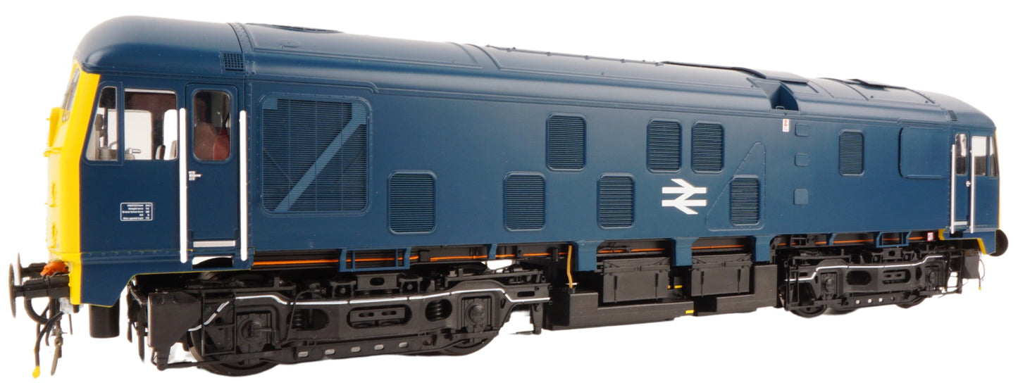 Class 24/0 BR Blue Unnumbered (Full Yellow Ends) Diesel Locomotive