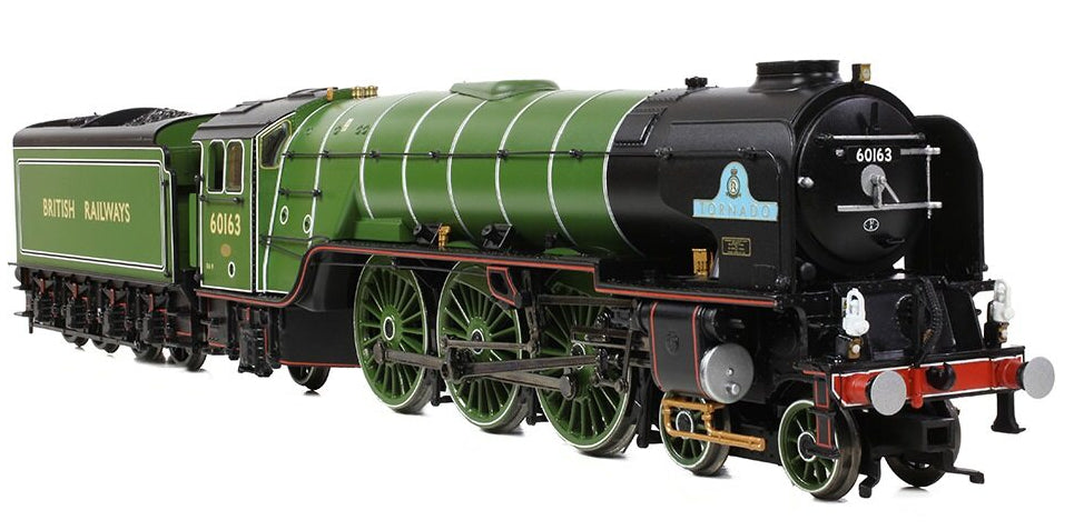 32-550E LNER Peppercorn A1 60163 'Tornado' BR Lined Apple Green (British Railways) Steam Locomotive