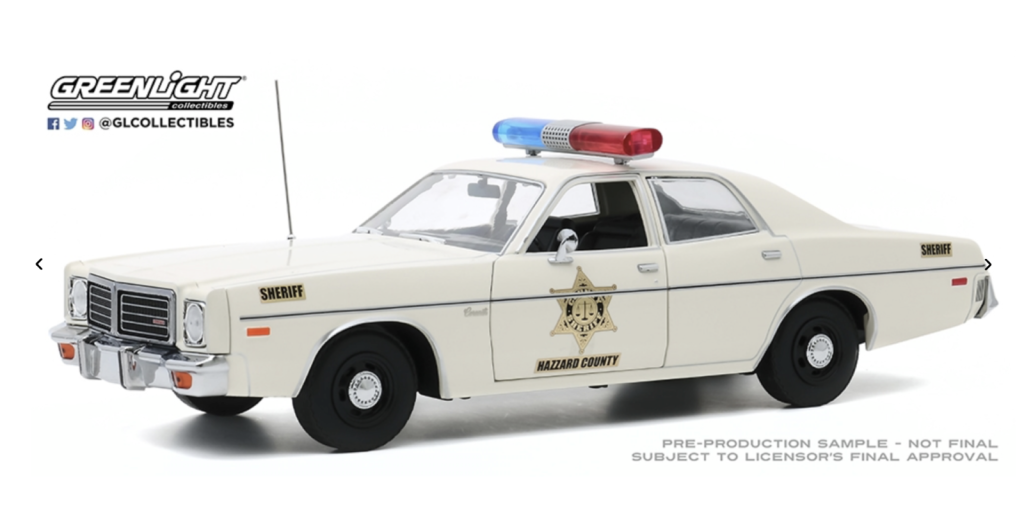 Hazzard County Sheriff - 1975 Dodge Coronet