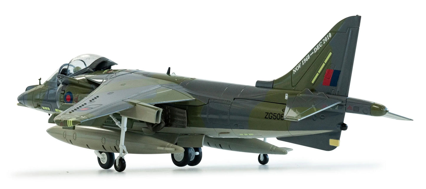 AA29302 BAe Harrier GR9A, ZG506/P77 'Ninja 1' , Cottesmore Wing, RAF Cottesmore, Final Flight Retirement scheme, December 15 2010