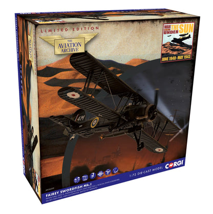 AA36312 Fairey Swordfish MkI, P4154 / 4M,Battle of Taranto, November 1940