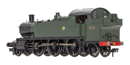 Large Prairie 5134 GWR Green Shirt Button Steam Locomotive