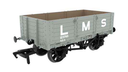 845006 MR D299 5-Plank Open - LMS Grey No.123795
