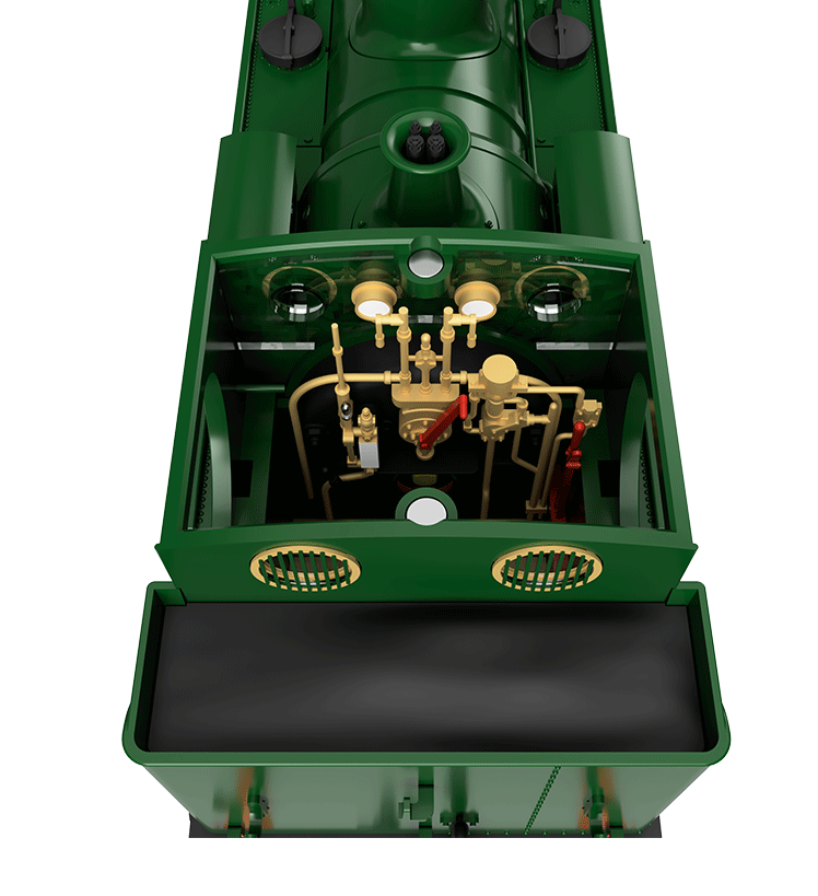 GWR 517 Class 0-4-2 523 G.W. Green 'Great Western' Steam Locomotive - DCC Fitted