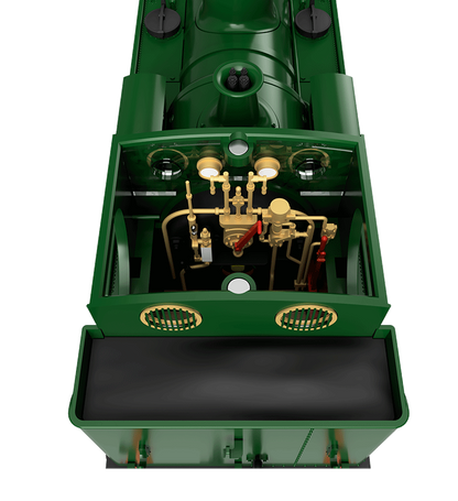 GWR 517 Class 0-4-2 523 G.W. Green 'Great Western' Steam Locomotive - DCC Fitted