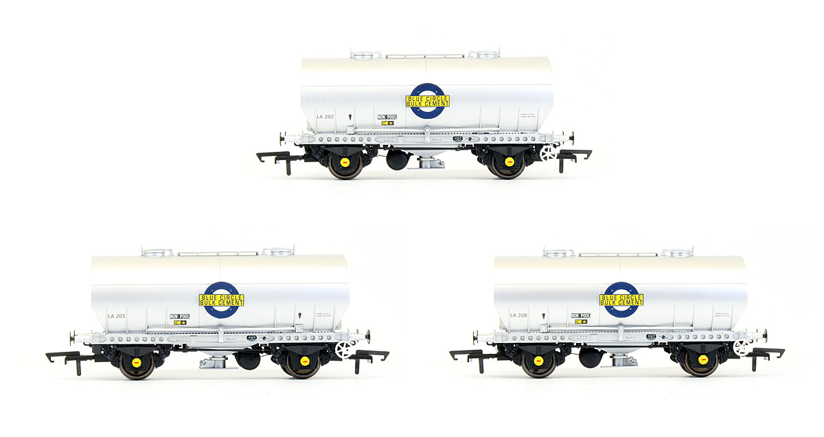 Pre-Owned Set Of 3 CEMFLO / PCV Bulk Cement Wagons