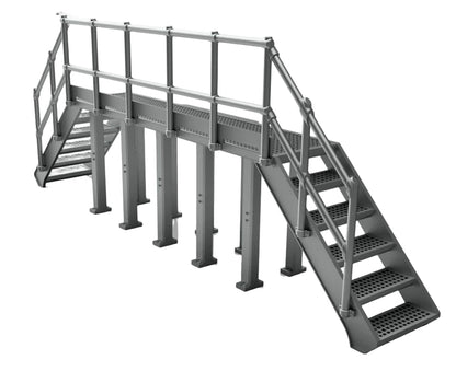 N Gauge Access Platform (V2) (Pack of 2) - Unpainted Model Kit