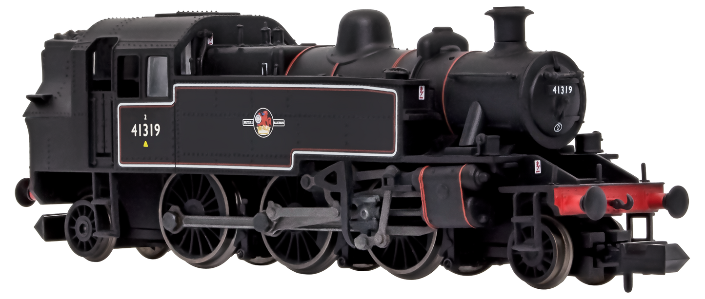 Ivatt 2-6-2T 41319 BR Late Crest Lined Black