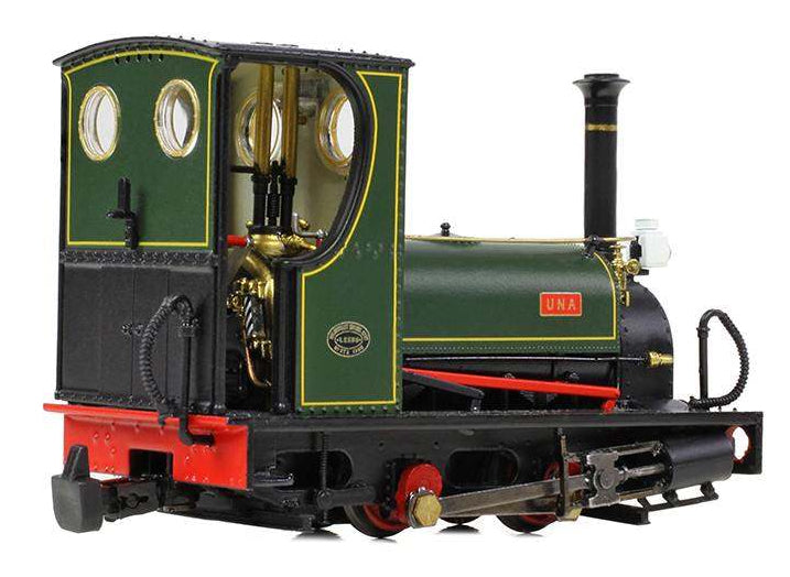 391-056 Quarry Hunslet 0-4-0ST 'Una' Lined Green Steam Locomotive
