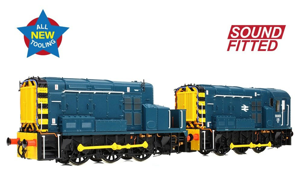 Class 13 13003 BR Blue Diesel Locomotive - DCC Sound