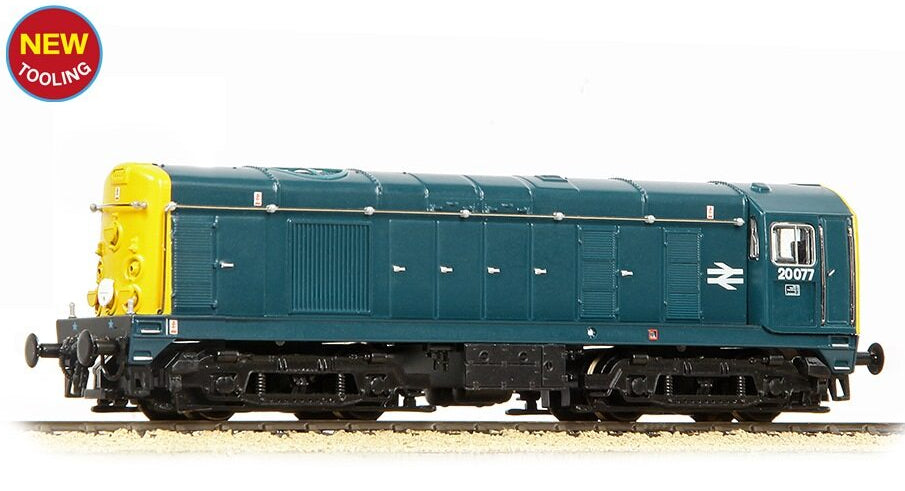 371-032B Class 20/0 Disc Headcode & Tablet Catcher Recess 20077 BR Blue Diesel Locomotive