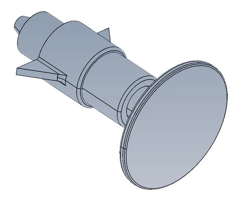 BR Oleo OP12 16" Metal sprung buffer pack (Pack of 8)