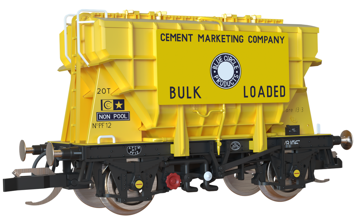 T3001 Presflo Cement Wagon Blue Circle Cement Triple Pack - PF12, PF19 & PF29