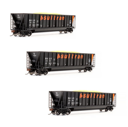 Pre-Owned ATH97540 Set Of 3 Sultran Bathtub Coal Gondola