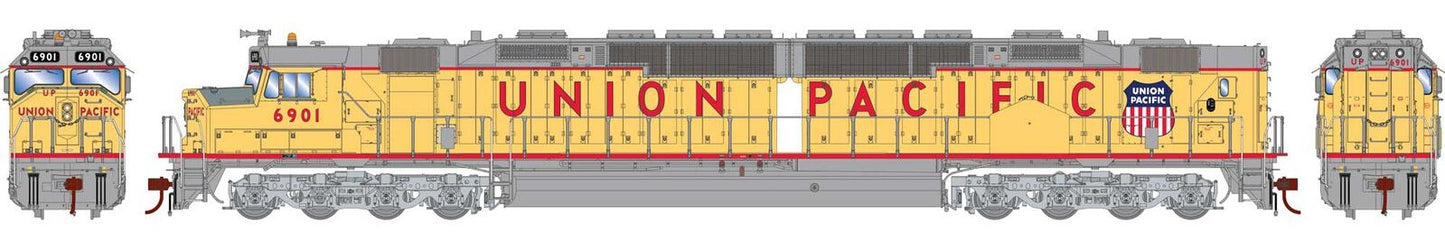 HO DDA40X Diesel Locomotive UP #6901 - DCC Sound