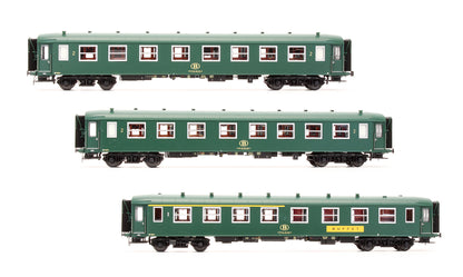 Pre-Owned Set 42 111 Set Of 3 SNCB passenger Coaches
