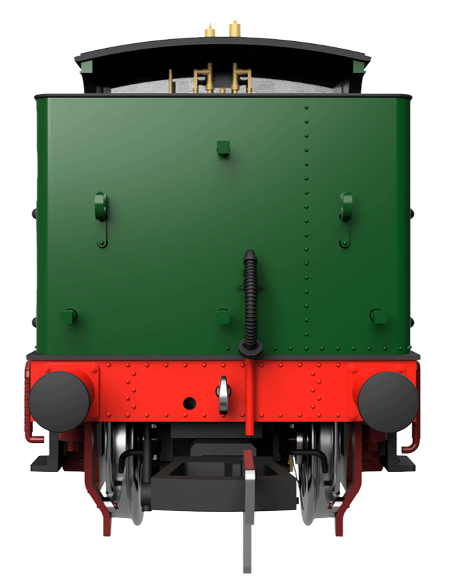 GWR 517 Class 0-4-2 1158 G.W. Green Steam Locomotive