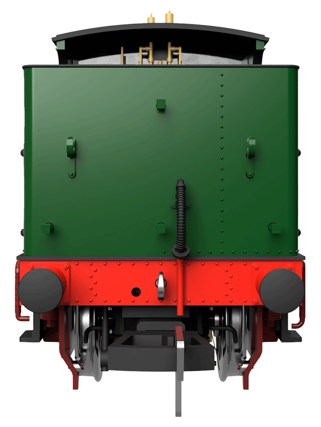 GWR 517 Class 0-4-2 1158 G.W. Green Steam Locomotive - DCC Fitted