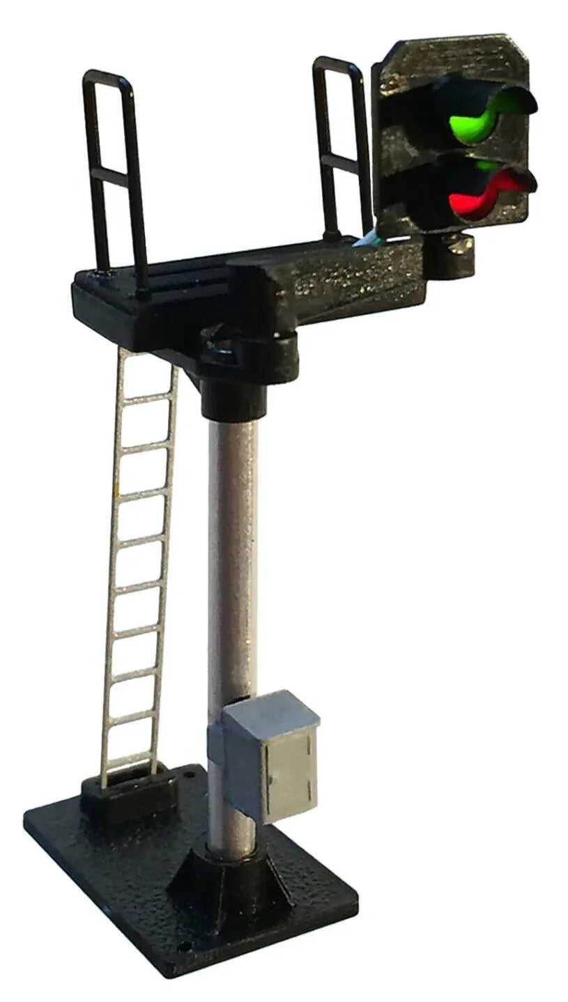 B Square Rails Berko B32R 2 Aspect Home (R/G) Platform Right Offset Square – Rails