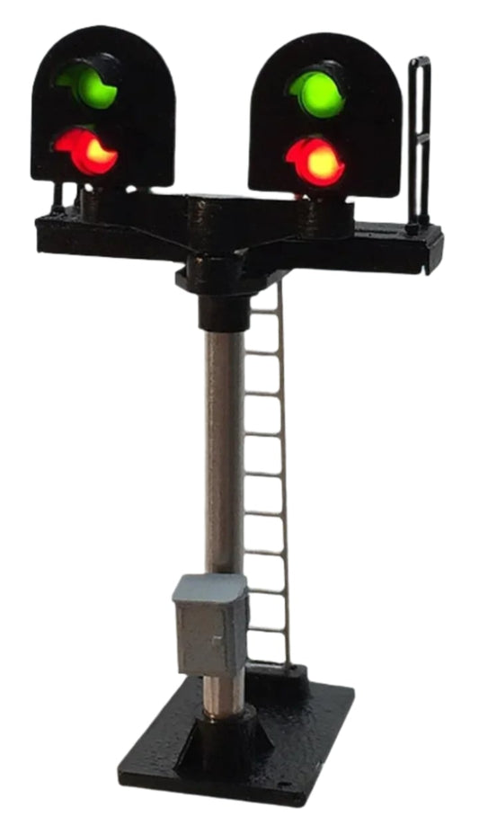 2 Aspect Home (R/G) Platform T Junction Round Head (Type 2) Signal