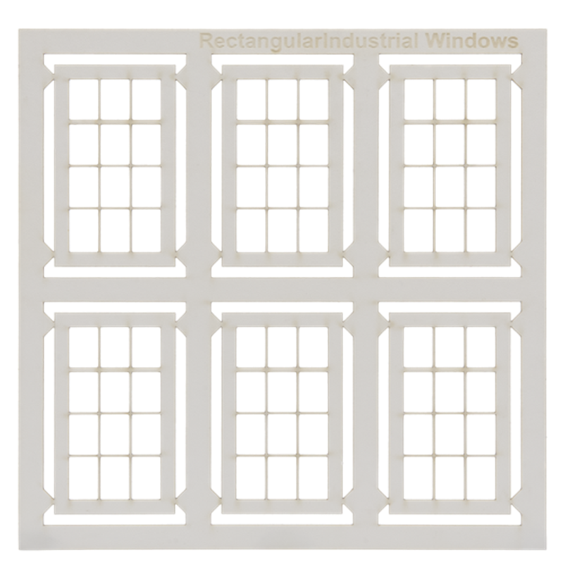 Kitmaster Genesis - 6 x Rectangular Industrial Windows