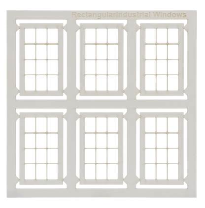 Kitmaster Genesis - 6 x Rectangular Industrial Windows