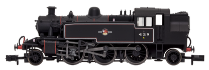 Ivatt 2-6-2T 41319 BR Late Crest Lined Black