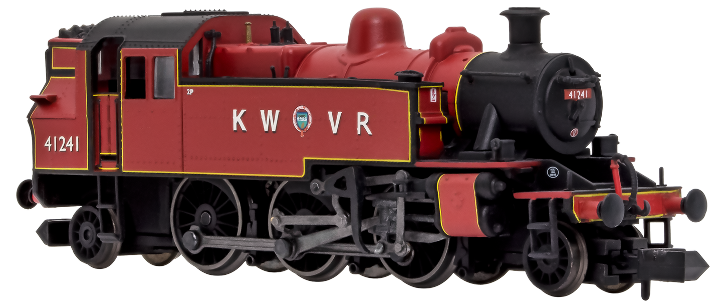 Ivatt 2-6-2T 41241 KWVR Lined Maroon