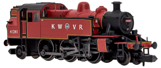 Ivatt 2-6-2T 41241 KWVR Lined Maroon - DCC Fitted