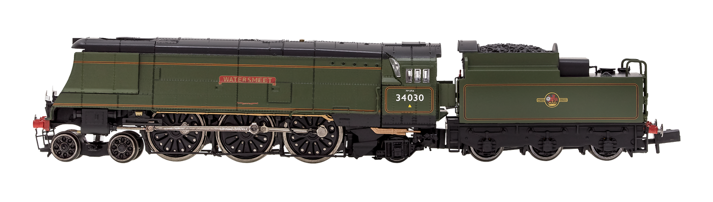 West Country ‘Watersmeet’ 34030 BR Green Late Crest - DCC Sound Fitted