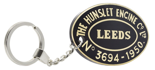 Hunslet Worksplate Keyring - 3694 Whiston