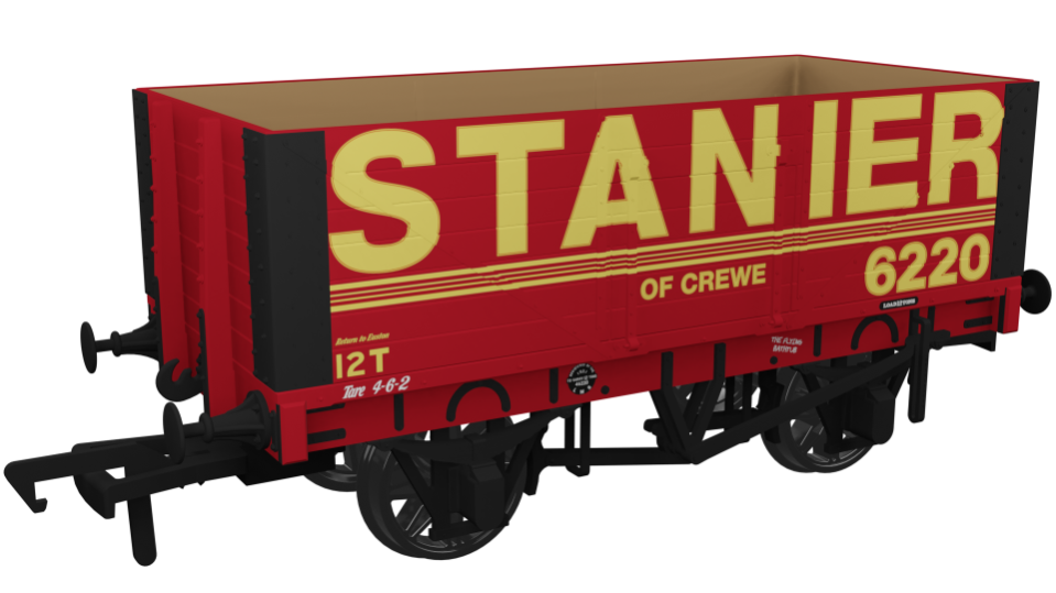 7 Plank 1907 Private Owner Wagon 'The Big Four' Fictitious Stanier No.6220