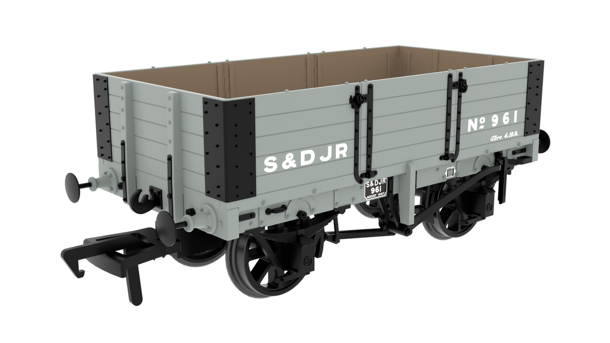 845009 MR D299 5-Plank Open - S&DJR Grey No.961