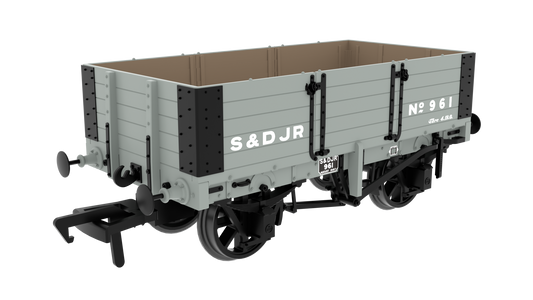 845009 MR D299 5-Plank Open - S&DJR Grey No.961