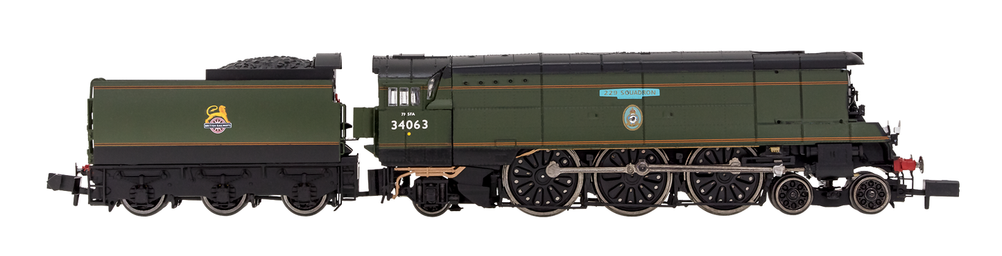 Battle of Britain ‘229 Squadron’ 34063 BR Green Early Crest - DCC Fitted