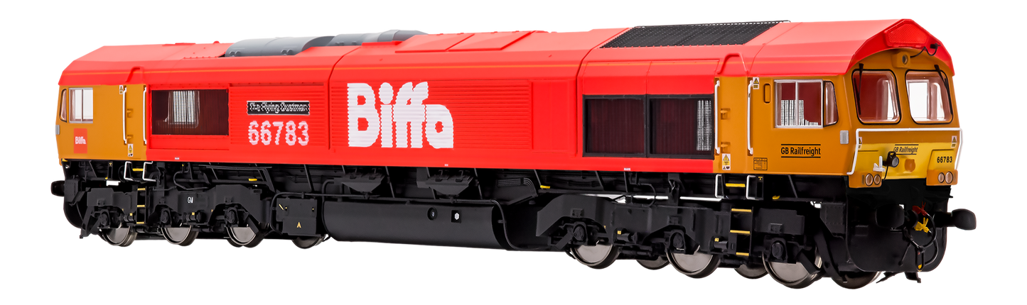 Class 66 783 GBRF Biffa 'The Flying Dustman' Diesel Locomotive
