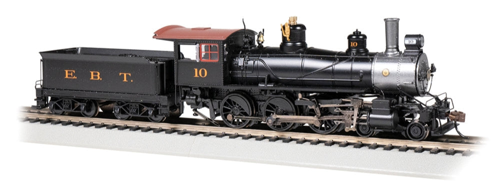 Baldwin 4-6-0 - East Broad Top #10 Steam Locomotive