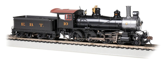 Baldwin 4-6-0 - East Broad Top #10 Steam Locomotive