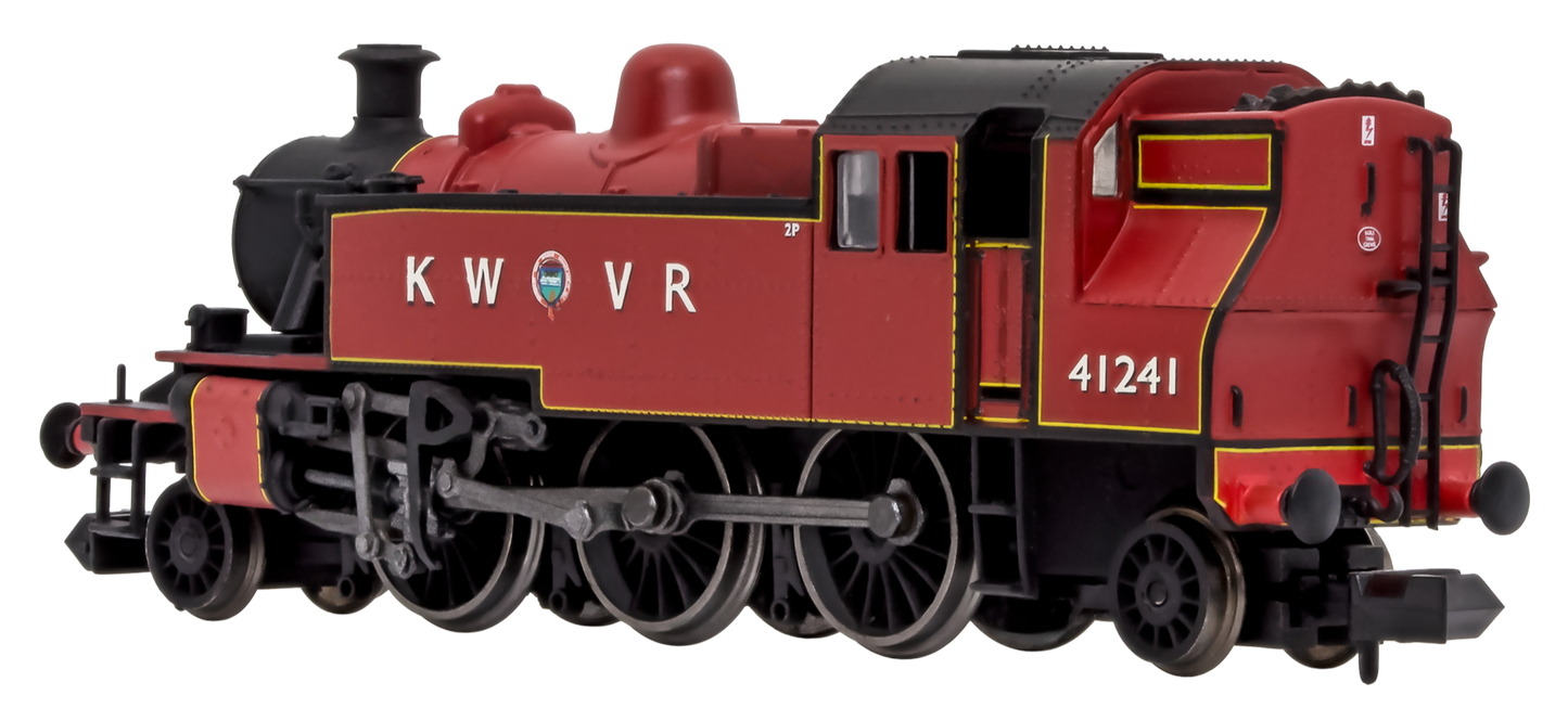 Ivatt 2-6-2T 41241 KWVR Lined Maroon