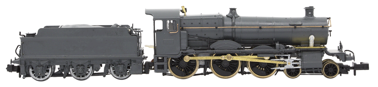 4-6-0 Torquay Manor 7800 BR Black Large Early Crest