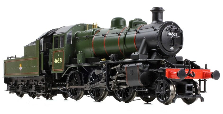 32-831 LMS Ivatt 2MT 46521 BR Lined Green (Early Emblem) Steam Locomotive