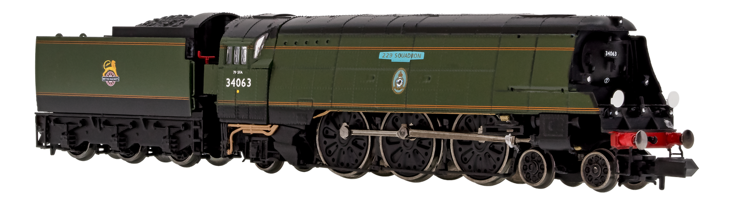 Battle of Britain ‘229 Squadron’ 34063 BR Green Early Crest - DCC Fitted
