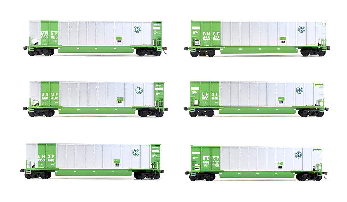 Pre-Owned Bethgon BNSF (Green Scheme) - 6 Pack