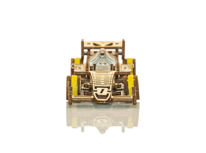 3D Wooden Car Puzzle - Grand Prix Car